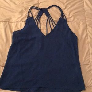 NWT Royal blue forever 21 strappy halter